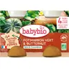 Babybio pomme de terre potimarron vert et butternut dès 4 mois 2x130g