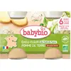 Babybio Légumes Pot Chou Fleur Pomme de Terre +6m Bio 2 x 130g
