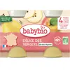 Babybio Fruits Pot Délice des Vergers +6m Bio 2 x 130g