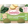 Babybio Légumes Pot Pomme de Terre Epinards +4m Bio 2 x 130g