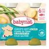 Babybio haricots verts de Vendée pomme de terre colin 2x200g