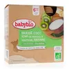 Babybio Brasse Au Lait De Coco Kiwi Banane 4x85g