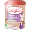 BABYBIO Lait infantile - Optima croissance 3ème age 10mois-3ans bio 800g