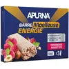 Lot de 3 barres Energie Apurna Noisette/Framboise Bleu TU 101618601