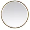 Emdedesign Miroir rond en métal doré Ø60 x ep.1cm