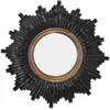 Drawer Miroir soleil D24 cm noir / or
