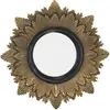 Drawer Miroir soleil ø20 cm - Noir et doré