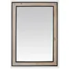 EMDE Miroir rectangle en bois et métal 73x103cm