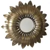 EMDE Miroir soleil métal doré 35,5cm