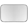 Miroir mural design noir P.4 x L. 100 x l. 70 cm