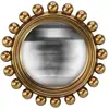 EMDE Miroir convexe doré 21,5cm