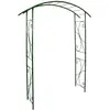 CENTRALE BRICO Arche tube ROND20 pont vert sapin - 148x40x207 cm - Acier époxy