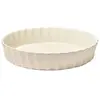 Emile Henry Plat à Tarte Céramique Beige Argile 24 x 24 x 5 cm