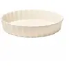 Emile Henry Plat à tarte en céramique diamètre 28cm contenance 2.5L Le Four-Argile