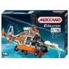 Construction Meccano Evolution - Hélicoptère motorisé - 620 pièces en métal