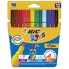 Bic Feutre Coloriage Pm Visa Assorti - Pochette De 12