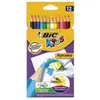 Etui de 12 crayons Bic Kids Aquacouleur