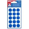 AGIPA APLI 111962 - Pochette de 90 pastilles de couleur bleue Ø 19 mm