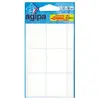 Agipa - Etiquette Adhesif 32x38 Blanc - Blister De 42