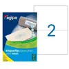 APLI AGIPA 1000 étiquettes blanches 21x14,8 cm - 500 feuil...