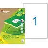 Etiquettes adresses recyclées blanches Apli - 199,6 x 289,1 mm - 100 f...