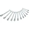 Jeu de 12 clés mixtes a cliquet articulee 8 a 19 mm SAM - 50CTJ12 TU