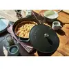 STAUB Sauteuse Chistera en Fonte, Ø 28 cm, 3,7 L, Noir Mat