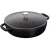 STAUB Sauteuse Chistera 24 Cm Noir