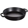 STAUB - Poêle Double Poignée, 26 cm, Fonte, Noir