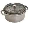 Staub Cocotte ronde à picots Gris Graphite 22 cm - 2. 