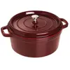 Staub Cocotte Fonte Emaillée Ronde Grenadine 28cm - 6 