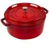 STAUB 405098400 - Cocotte ronde - Ø 26 cm - Cerise