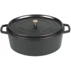 Staub - 1104125 - Cocotte - Ovale - Noire Mat - 