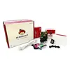 Kit HutoPi Raspberry Pi 4 Modèle B 4 Go + Carte MicroSD 32 Go + Étui + Chargeur