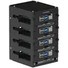 Cluster Rack pour Raspberry Pi 5, 4 B, 3 B/B+