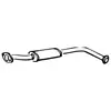 WALKER Silencieux central pour RENAULT: Clio, Lutécia (Ref: 70406)