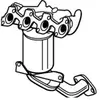 WALKER Catalyseur pour FORD: Fiesta, Ka (Ref: 20981)