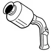 WALKER Catalyseur pour MERCEDES-BENZ: Classe C (Ref: 20726)