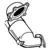 WALKER Catalyseur pour RENAULT: Laguna, Trafic & OPEL: Vivaro & NISSAN: Primastar (Ref: 20775)