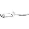 WALKER Silencieux central pour PEUGEOT: 206 (Ref: 22944)