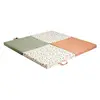 Candide Tapis de jeu pliable Terrazzo (120 x 120 cm)