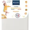 CANDIDE Matelas Bébé Essentiel - Confort Traditionnel Blanc