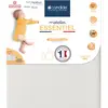 CANDIDE Matelas Bébé Essentiel - Confort Traditionnel Blanc