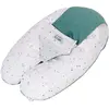 TINEO Coussin de grossesse Multirelax éponge vert menthe pois