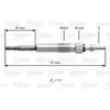 Bougie de préchauffage, 5 V VALEO, par ex. pour VW, Seat, Skoda, Audi