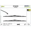 Jeu de 2 balais d'essuie-glace VALEO 574235 - 600+350 mm - Réf. 574235