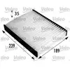Filtre, air de l'habitacle CLIMFILTER COMFORT VALEO, par ex. pour Ford