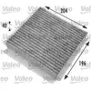 VALEO Filtre d'habitacle pour SMART: Crossblade, Fortwo (Ref: 698774)