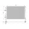 Radiateur, refroidissement moteur VALEO 732866