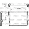 Radiateur de moteur - VALEO - 734276 - RAD MOT BMW Serie 1, Serie 3, Z4